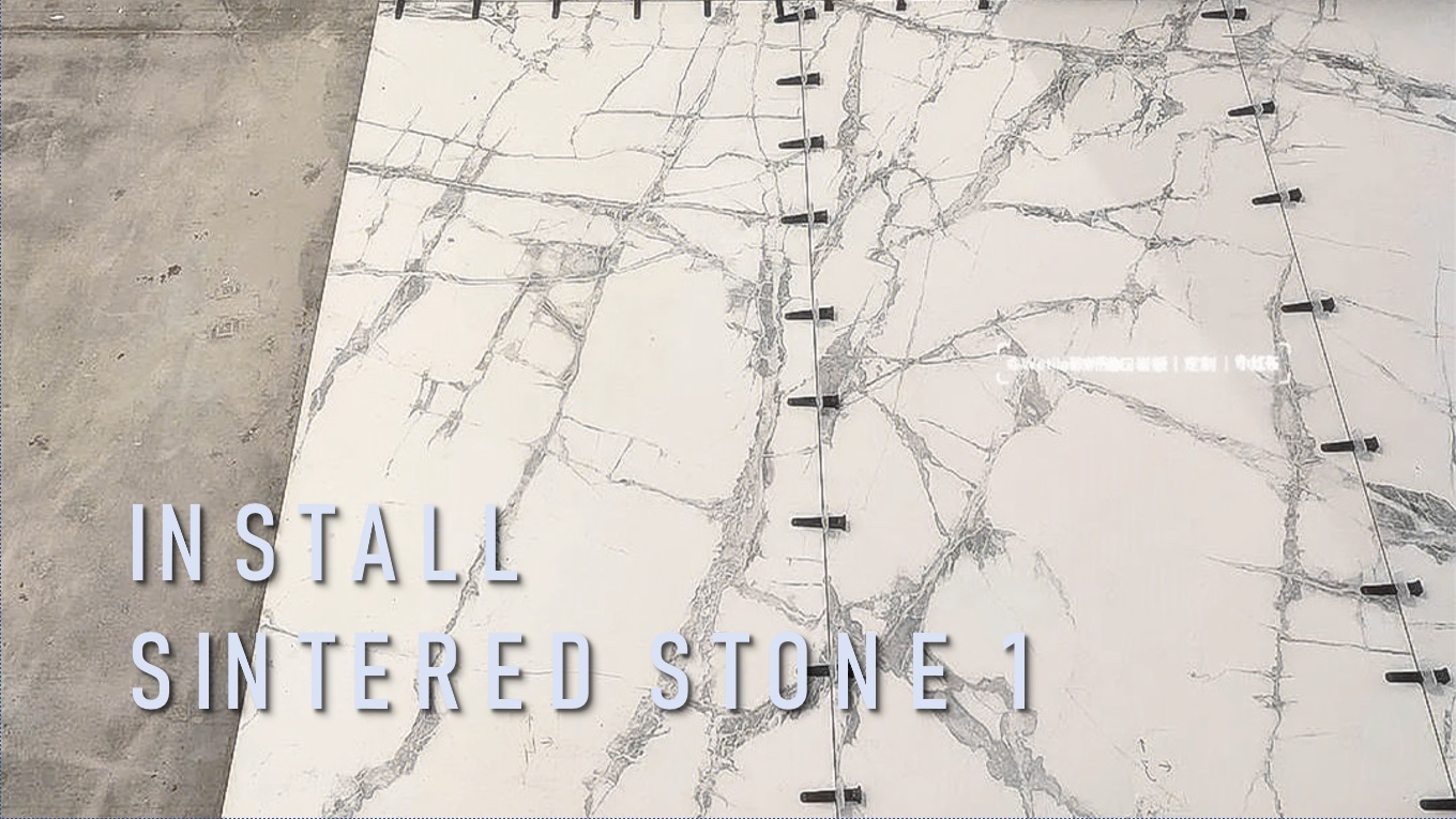 Install Sintered Stone 1