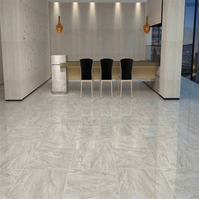 Light Gray Italy Design 800x800mm Marble Glazed Porcelain tile