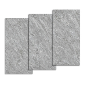 Thin Thickness Grey Color Porcelain Big Slabs for Kitchen Counter 