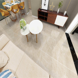 800*800mm Beige Color Marble Copy Glazed Floor tiles 