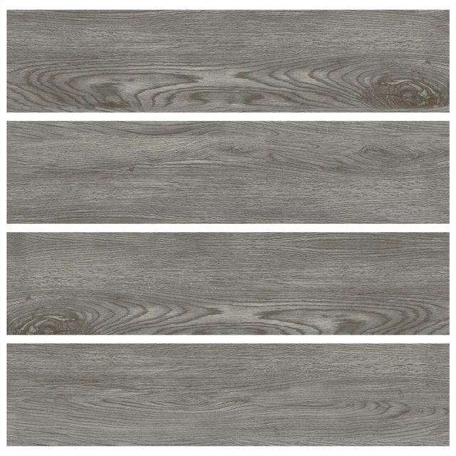 WN159K314 Dark Gray 150*900mm Rectangle Wood Look Tile 