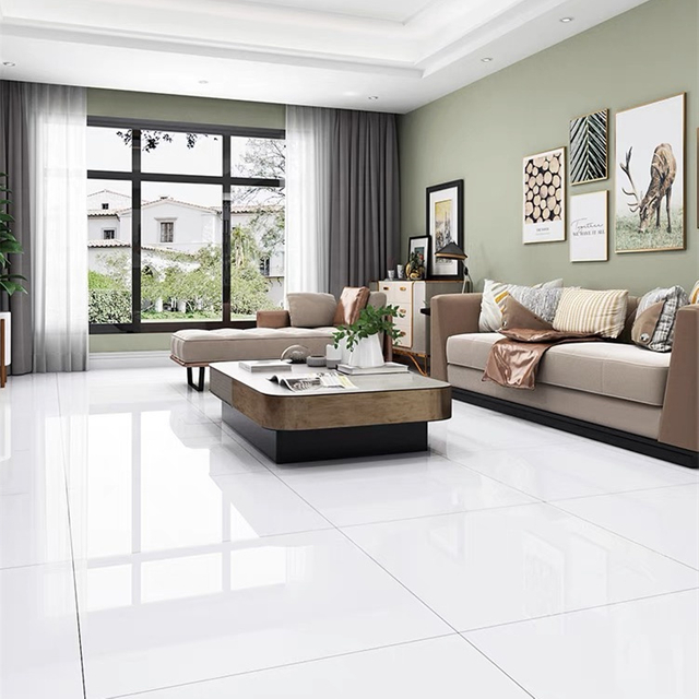 800*800 Non-Slip Polished Porcelain Tile Design for Living Room Tiles 