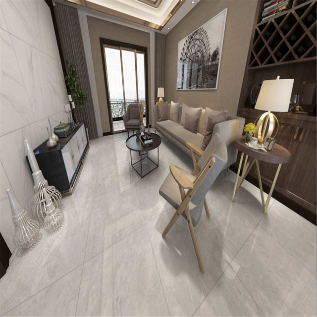 Light Gray 800*800mm New Marble Porcelain Floor Tile