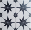 Glazed Porcelain Wall And Floor Tile 200x200mm Matte Surface Art Tile