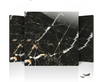 Black Marble Glazed Porcelain Floor Tile Glorry Finishing