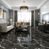 Black Marble Glazed Porcelain Floor Tile Glorry Finishing